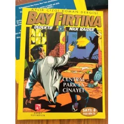 Bay Fırtına/Dedektif Nick Raider Sayı 8 / Central Park