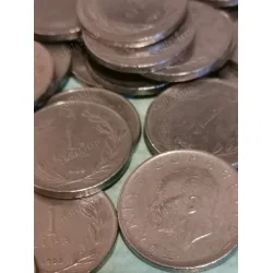 1 Bir Türk Lirası 1960 Madeni Para Büyük Boy