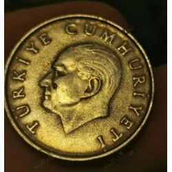 50 Elli Türk Lirası 1986 Madeni Para