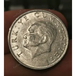 25 YirmiBeş Türk Lirası 1987 Madeni Para