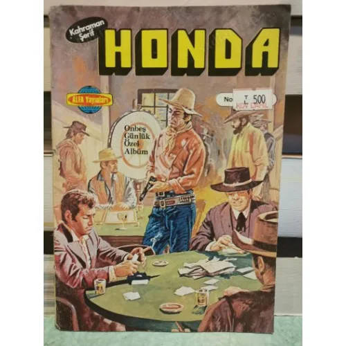 HONDA (Kahraman Şerif) Cilt/No 7 ( Sayı 13/14 Fasikül Kapaklı)