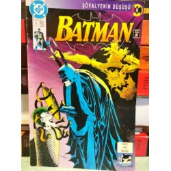 DC Batman Sayı 6 Şövalyenin Düşüşü Gecenin Terörü Orj Batman 494 DC Batman Sayı 6 Şövalyenin Düşüşü Gecenin Terörü Orj Batman 494