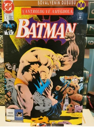DC Batman Sayı 3 Şövalyenin Düşüşü Kuklalar Orj Detective Comics 659