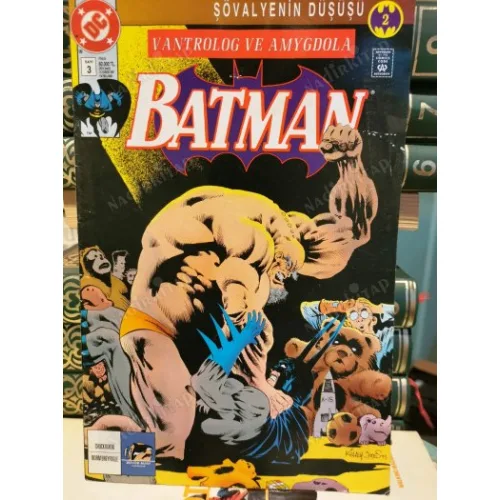 DC Batman Sayı 3 Şövalyenin Düşüşü Kuklalar Orj Detective Comics 659