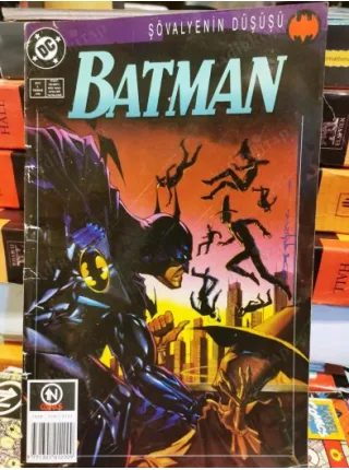 DC Batman Sayı 3 Şövalyenin Düşüşü Orj Shadow of Batman 17-18