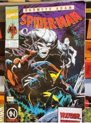 MARVEL Spider - Man Örümcek Adam Sayı 6 Önseziler 3 - 4 Wolverine WENDICO Orj Spider Man 10 - 11