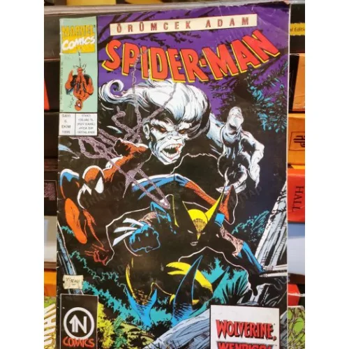 MARVEL Spider - Man Örümcek Adam Sayı 6 Önseziler 3 - 4 Wolverine WENDICO Orj Spider Man 10 - 11