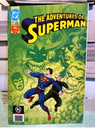DC Superman (Adventures Of Superman) Sayı 9 Orj Adventures of Superman 500 Part of the 