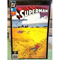 DC Superman Sayı 7 Mezarında Kim Var Hayaletler Orj Action Comics 686 Superman: Funeral for a Friend Superman
