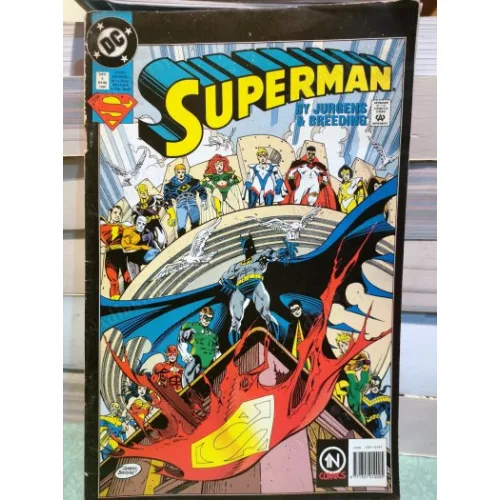 DC Superman Sayı 6 Metropolis Postası Orj Superman Vol 2 #76 February, 1993 