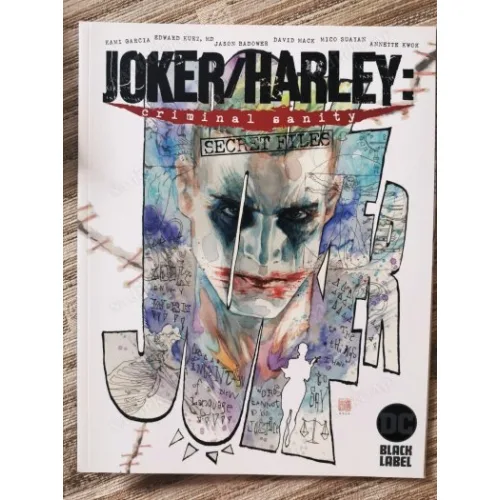 DC BLACK LABEL Joker/Harley: Criminal Sanity Secret Files