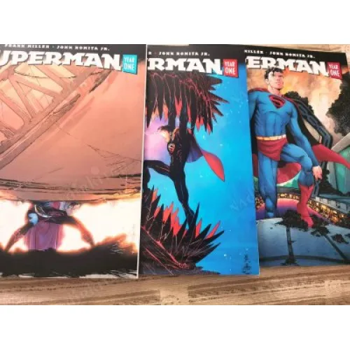 DC BLACK LABEL Superman: Year One # 1 # 2 # 3 SET