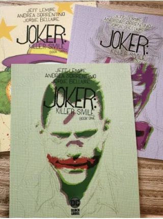 DC BLACK LABEL Joker : Killer Smile # 1 # 2 # 3 SET