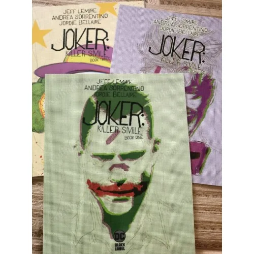 DC BLACK LABEL Joker : Killer Smile # 1 # 2 # 3 SET