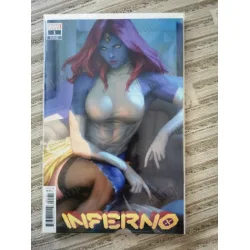 Marvel Inferno (2021) #1 of 4 ( Cover Variant Carmen Carnero Artgerm Lau, Comicare ) Marvel Inferno (2021) #1 of 4 ( Cover Variant Carmen Carnero Artgerm Lau, Comicare )