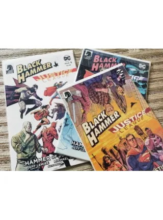 Dark Horse Black Hammer/Justice League: Hammer of Justice! #1 #2 #3 #4 #5 SET (Comicare)