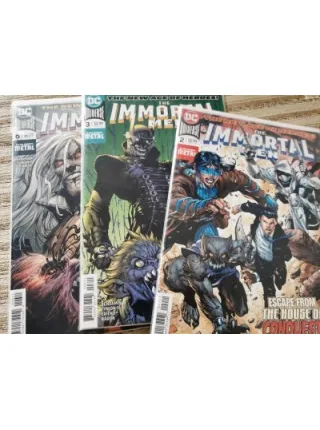 DC Dark Nights METAL The Immortal Men #1 #2 #3 #4 #5 #6 SET (Comicare)