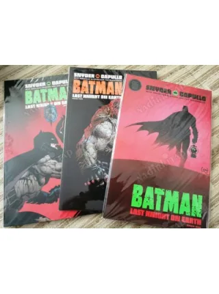 DC BLACK LABEL Batman: Last Knight on Earth # 1 # 2 # 3 SET