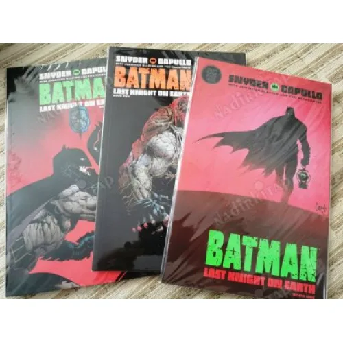 DC BLACK LABEL Batman: Last Knight on Earth # 1 # 2 # 3 SET
