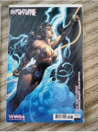 DC Future State: Justice League #1 of2 ( Cover Variant Jim Lee Scott Williams Alex Sinclair Wonder Woman 1984 , Comicare)