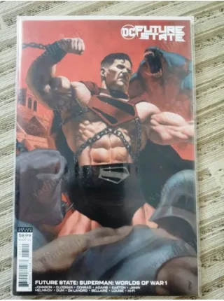 DC Future State: Superman: Worlds of War #1 o2 ( Cover Variant , Comicare)