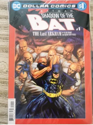 DC DOLLAR COMICS Batman - Shadow of the Bat #1 Batman enters Arkham Asylum!