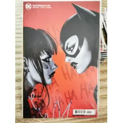DC CatWoman Volume 5 #49 of Present Furious Hearts, Part 2 (Cover B Sozomaika Card Stock, Comicare) DC CatWoman Volume 5 #49 of Present Furious Hearts, Part 2 (Cover B Sozomaika Card Stock, Comicare)