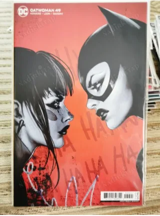 DC CatWoman Volume 5 #49 of Present Furious Hearts, Part 2 (Cover B Sozomaika Card Stock, Comicare)