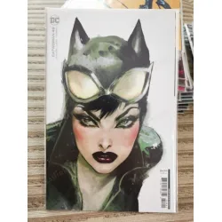 DC CatWoman Volume 5 #48 of Present Furious Hearts, Part 1 (Cover B Sozomaika Card Stock, Comicare) DC CatWoman Volume 5 #48 of Present Furious Hearts, Part 1 (Cover B Sozomaika Card Stock, Comicare)