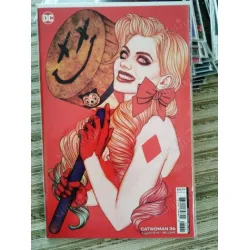 DC CatWoman Volume 5 #36 of Present (Cover B Jenny Frison Card Stock Variant, Comicare) DC CatWoman Volume 5 #36 of Present (Cover B Jenny Frison Card Stock Variant, Comicare)