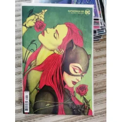 DC CatWoman Volume 5 #33 of Present (Cover B Jenny Frison Card Stock Variant, Comicare) DC CatWoman Volume 5 #33 of Present (Cover B Jenny Frison Card Stock Variant, Comicare)