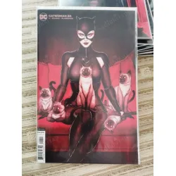 DC CatWoman Volume 5 #26 of Present (Cover B Jenny Frison Card Stock Variant, Comicare) DC CatWoman Volume 5 #26 of Present (Cover B Jenny Frison Card Stock Variant, Comicare)