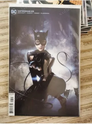 DC CatWoman Volume 5 #23 of Present (Cover Woo Chul Lee Variant, Comicare)