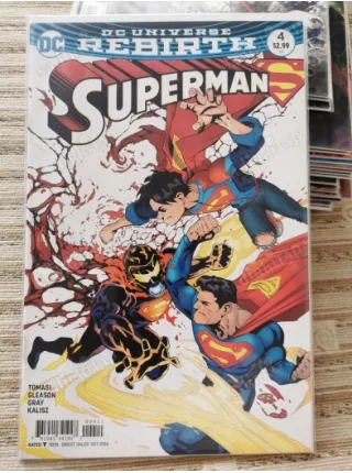 DC Universe Rebirth Superman Vol 4 #4 of45 Son of Superman, Part Four (Regular, Comicare)