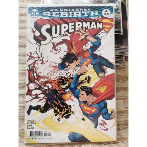 DC Universe Rebirth Superman Vol 4 #4 of45 Son of Superman, Part Four (Regular, Comicare)