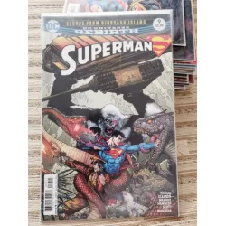 DC Universe Rebirth Superman Vol 4 #9 of45 Escape from Dinosaur Island, Part Two (Regular , Comicare) DC Universe Rebirth Superman Vol 4 #9 of45 Escape from Dinosaur Island, Part Two (Regular , Comicare)