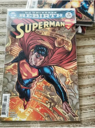 DC Universe Rebirth Superman Vol 4 #31 of45 Breaking Point, Part One (Cover Jonboy Meyers Variant, Comicare)