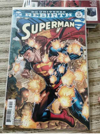 DC Universe Rebirth Superman Vol 4 #32 of45 Breaking Point, Part Two (Cover Jonboy Meyers Variant, Comicare)