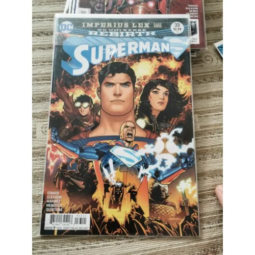 DC Universe Rebirth Superman Vol 4 #33 of45 Imperius Lex, Part 1: The Super Man Who Would Be King (Cover Regular, Comicare)
