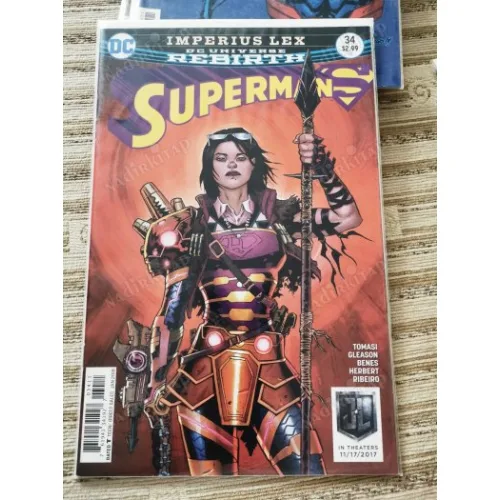 DC Universe Rebirth Superman Vol 4 #34 of45 Imperius Lex, Part 2: Fire and Furies (Cover Regular, Comicare)
