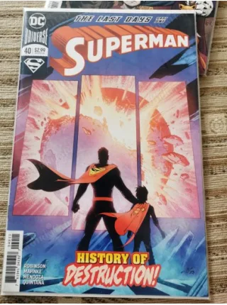 DC Universe Rebirth Superman Vol 4 #40 of45 The Last Days, Part One (Cover Regular, Comicare)