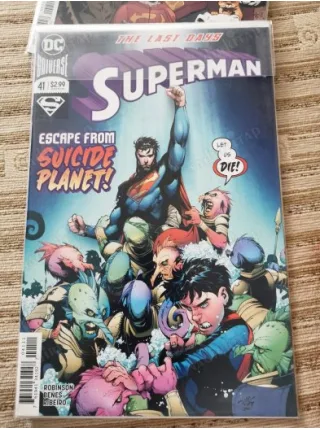 DC Universe Rebirth Superman Vol 4 #41 of45 The Last Days, Part Two (Cover Regular, Comicare)