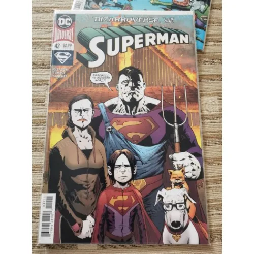DC Universe Rebirth Superman Vol 4 #42 of45 Bizarroverse, Part 1: Father of Boyzarro (Cover Regular, Comicare)