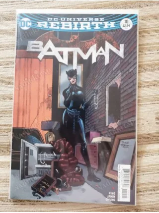 DC Universe Rebirth Batman Vol 3 # 10 of Present I Am Suicide, Part Two (Cover Tim Sale Variant, Comicare)