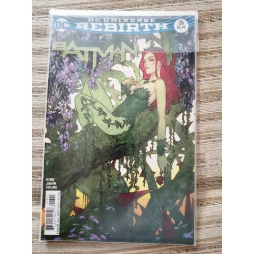 DC Universe Rebirth Batman Vol 3 # 26 of Present The War of Jokes & Riddles, Part Two (Cover Joshua Middleton Variant, Comicare)