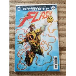 DC Universe Rebirth Flash Vol 5 #21 of 88 The Button, Part Two (Cover Jason Fabok 3D Lenticular Variant , Comicare)