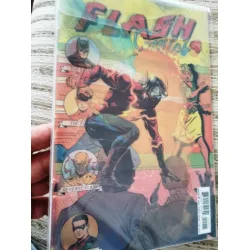 DC Universe Rebirth Flash Vol 5 #22 of 88 The Button, Part Four (Cover Jason Fabok 3D Lenticular Variant , Comicare)