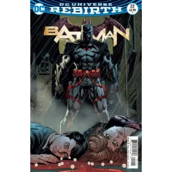 DC Universe Rebirth Batman Vol 3 #22 of Present The Button, Part 3 (Cover Jason Fabok 3D Lenticular Variant, Comicare) DC Universe Rebirth Batman Vol 3 #22 of Present The Button, Part 3 (Cover Jason Fabok 3D Lenticular Variant, Comicare)