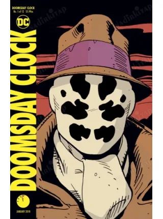 DC Doomsday Clock #1 of 12 That Annihilated Place (Cover JDave Gibbons 3D Lenticular Variant, Comicare)