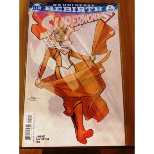 DC Universe Rebirth SuperWoman Vol 1 #2 of 18 Who Is Superwoman? - Part 2: What Comes Next? (Cover Terry Dodson Variant)